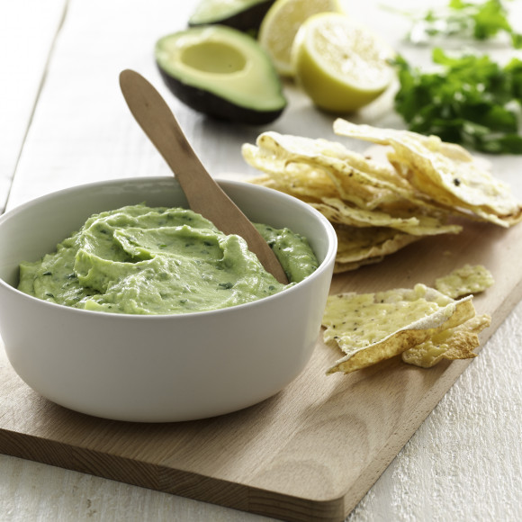 Homemade Avocado Dip with ricotta