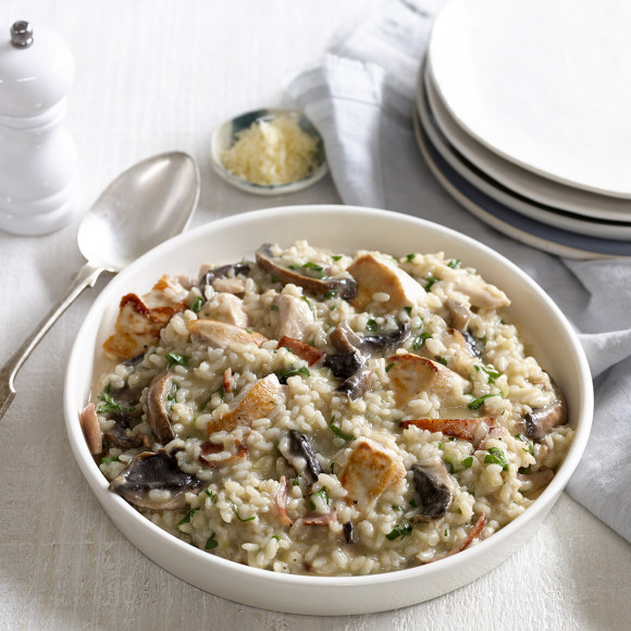 Chicken and Mushroom Risotto recipe