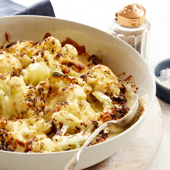 Roasted Cauliflower Gratin recipe