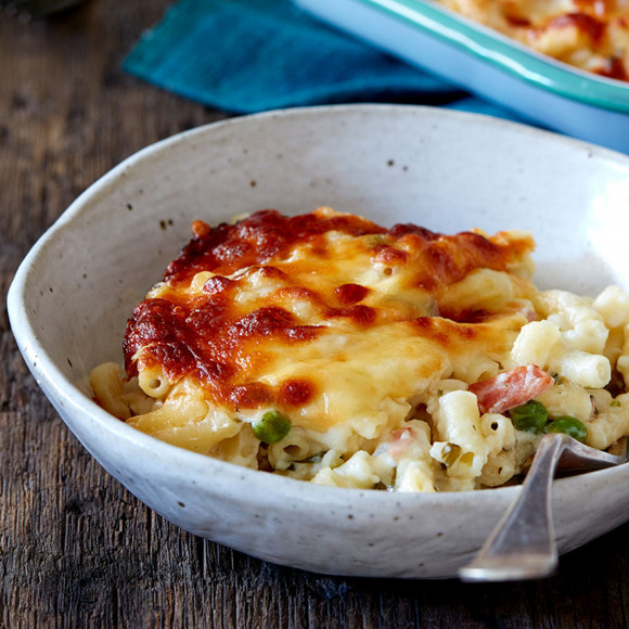 Macaroni Cheese Bake for kids