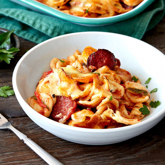 Chorizo Pasta Bake Recipe