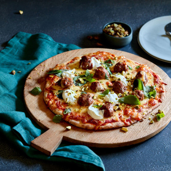 Moroccan Lamb Pizza recipe