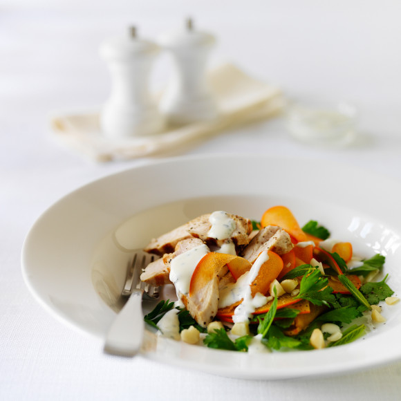 Persimmon Chicken Salad Recipe