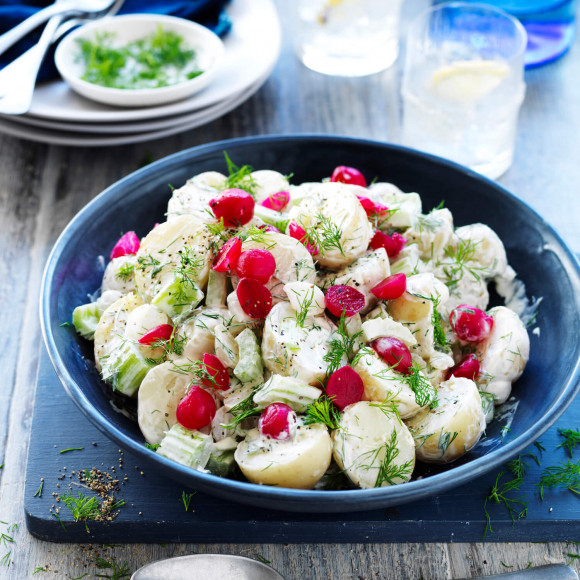 Potato Salad with Red Onion recipe