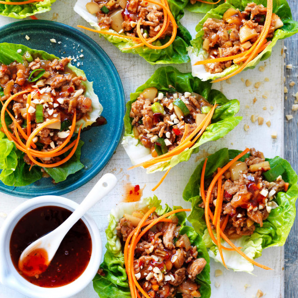Pork San Choy Bow recipe Chinese lettuce wraps