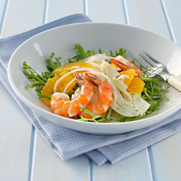Prawn Salad with Fennel and Orange
