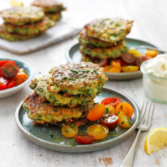  Ricotta and Green Veg Fritters