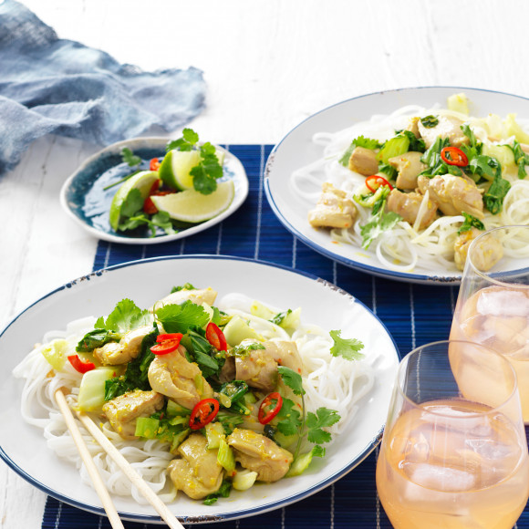 Lime, Lemon Grass and Chilli Chicken Stir-Fry