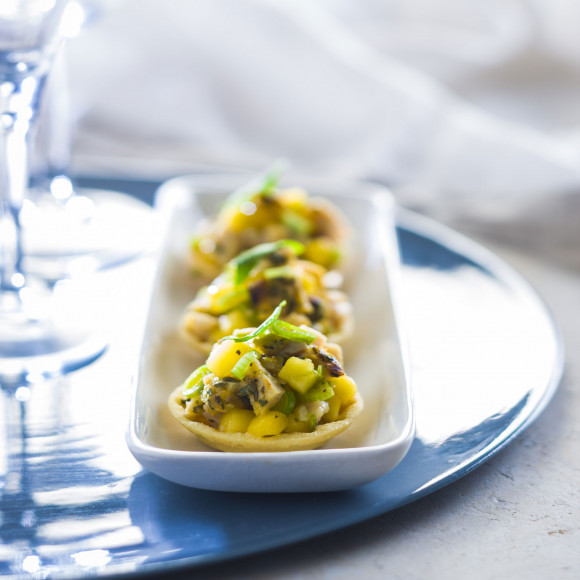 Turkey and Mango Tarts