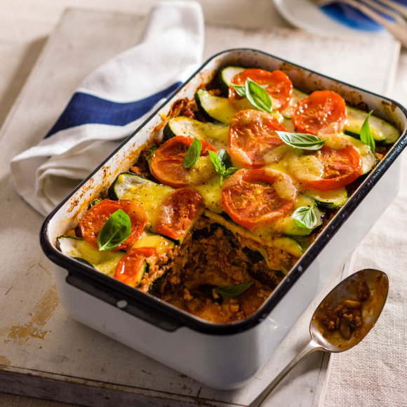 Healthy Turkey and Vegetable Lasagne