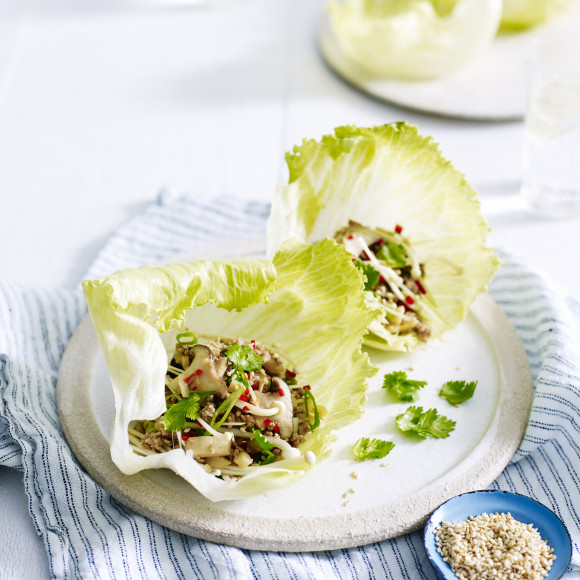 San Choy Bau recipe made with turkey mince