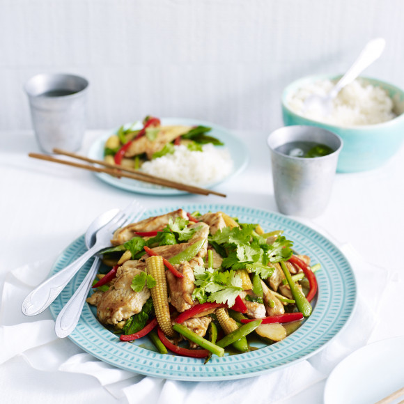 Asian Turkey Stirfry