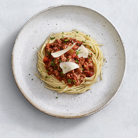 Easy turkey bolognese recipe