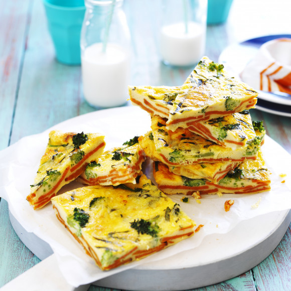 Sweet Potato and Broccoli Frittata