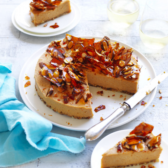 Sweet Potato Vegan Cheesecake