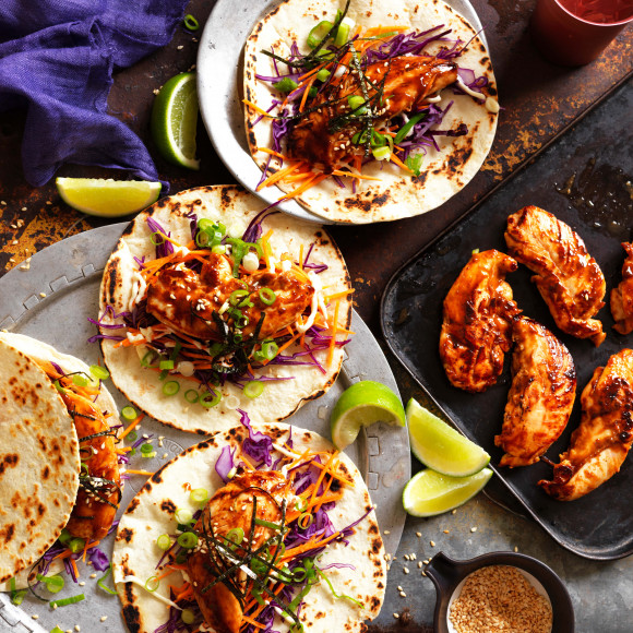 Teriyaki Chicken Tacos recipe