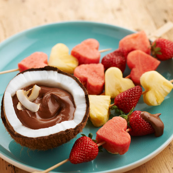 Chocolate fondue dip recipe