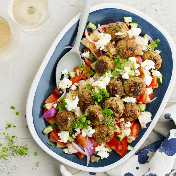 Summer Meatball Salad