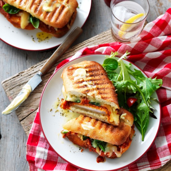 Chicken Parmigiana Toastie