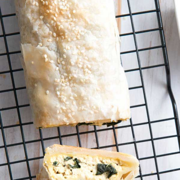 Vegan Spinach and Tofu Rolls