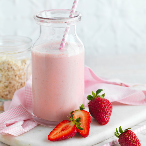 Strawberry Shortcake Breakfast Smoothie