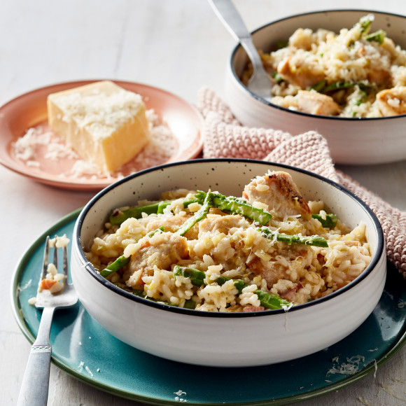 Chicken and Asparagus Risotto