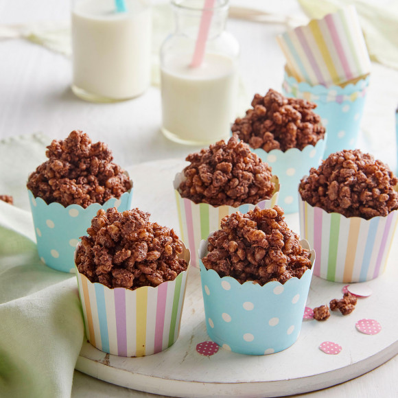 Chocolate crackles recipe with less sugar