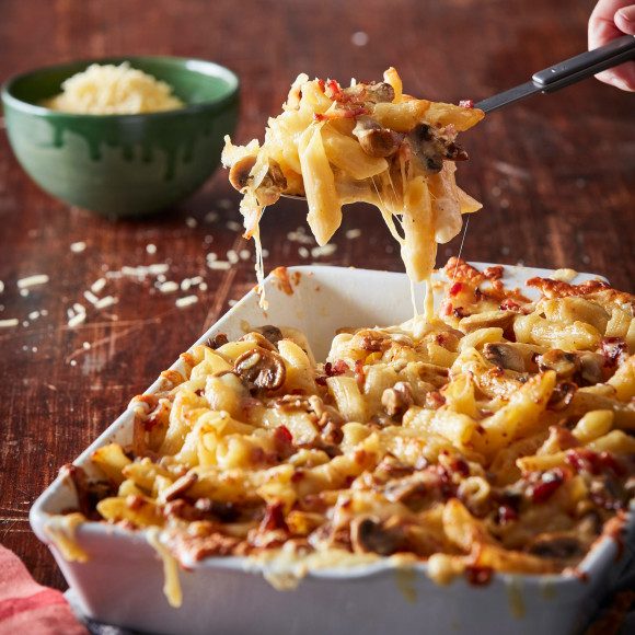 Carbonara Pasta Bake recipe