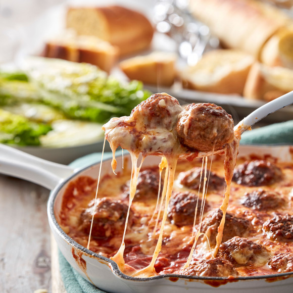 Meatball Parmigiana recipe