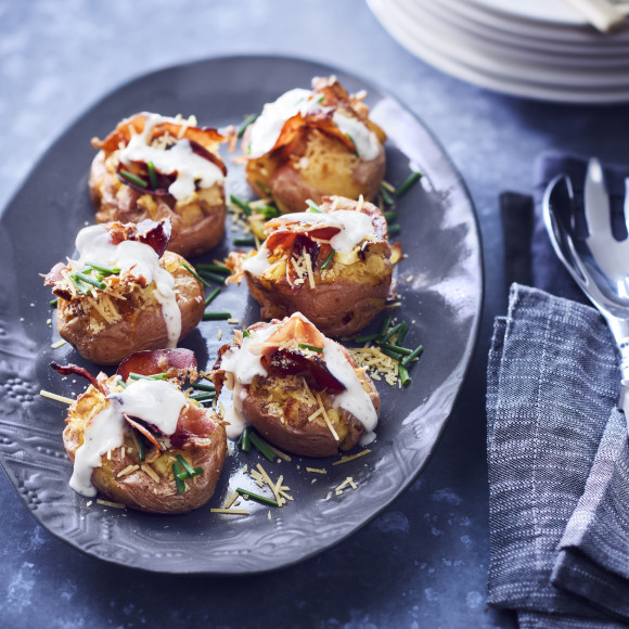 Ranch Style Potatoes with Prosciutto