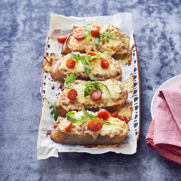 Easy Tuna Melt lunch