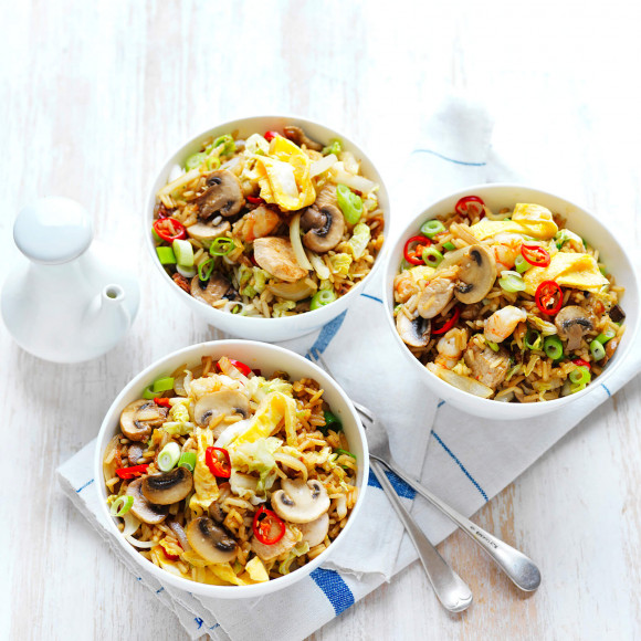 Easy homemade fried rice recipe