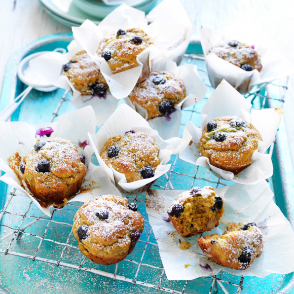 Avocado Banana Muffins 