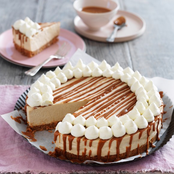 Celebration Caramel and Biscoff Cheesecake