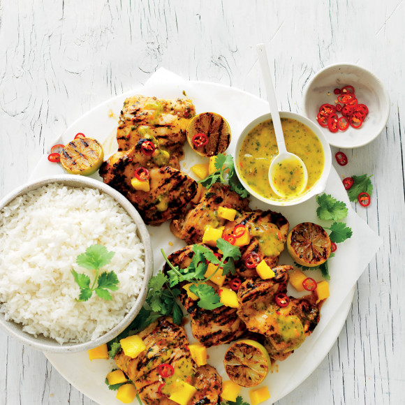 Mango, Chilli and Lime Chicken BBQ recipe