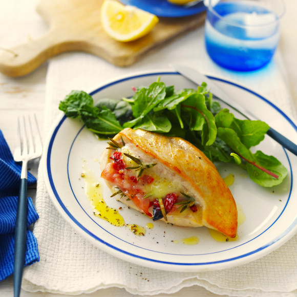 Cheese stuffed chicken breast recipe