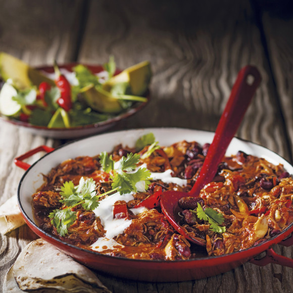 Chicken Chilli Con Carne with Avocado