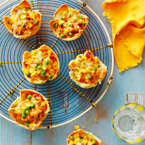 Muffin tin egg pies 