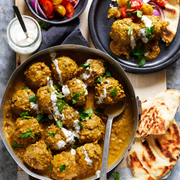 Slow Cooker Curried Porcupine Meatballs recipe