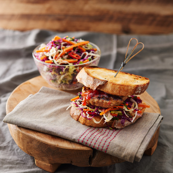 Peanut Butter Pork Burger