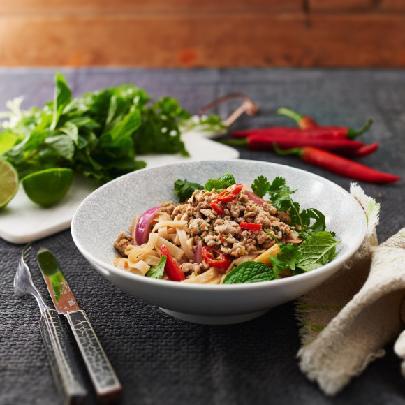 Thai Peanut and Chicken Noodle Salad