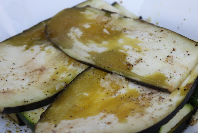 Auberginen vom Grill