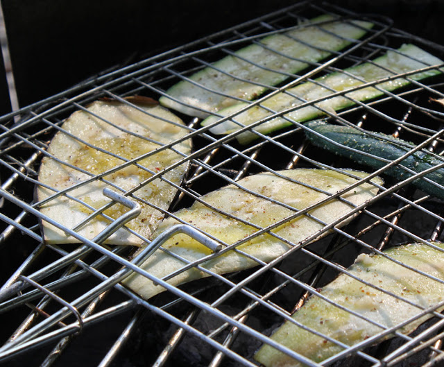 Auberginenscheiben vom Grill