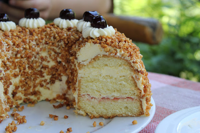 Anschnitt vom Frankfurter Kranz