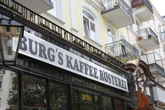 Kulinarischer Reisebericht Hamburg - moey's kitchen foodblog Burg's Kaffee Rösterei in Hamburg-Eppendorf