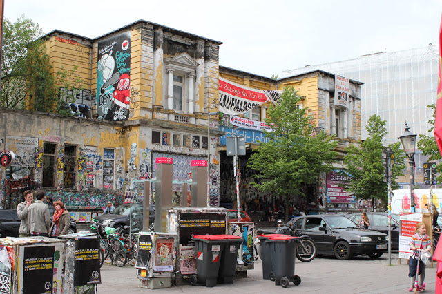 Kulinarischer Reisebericht Hamburg - moey's kitchen foodblog Die Rote Flora im Hamburger Schanzenviertel