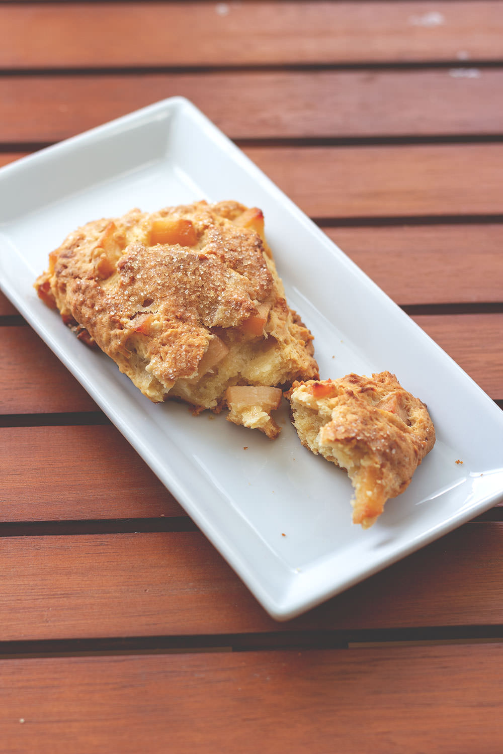 Rezept für herbstliche Quitten-Scones zum Sonntagsfrühstück | moeyskitchen.com #rezept #quitten #scones #foodblog
