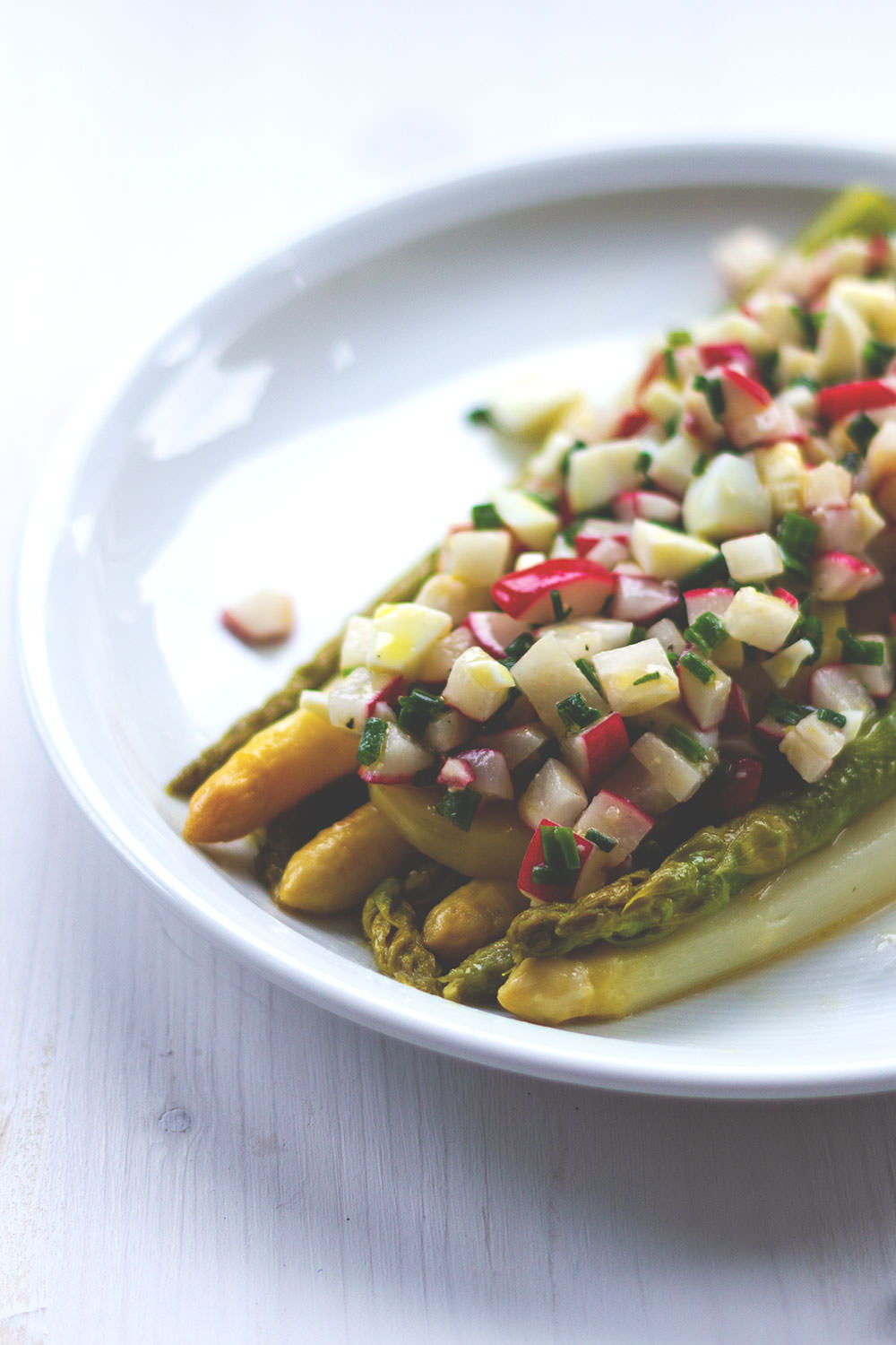 Zweierlei Spargel aus dem Ofen | Spargel im Bratschlauch | moeyskitchen.com