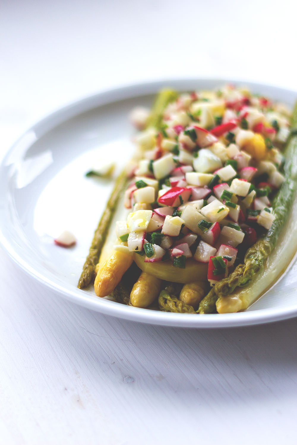 Zweierlei Spargel aus dem Ofen | Spargel im Bratschlauch | moeyskitchen.com