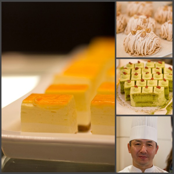 japanisch-deutsche Pâtisserie japanisch-deutsche Köstlichkeiten, Koichi Oishi, Chef-Patissier aus dem Hotel Nikko in Osaka